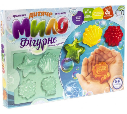 Набір для творчості Danko Toys DFM-01-03U дитяче фігурне мило 4 фігурки Набір для творчості Danko Toys DFM-01-03U дитяче фігурне мило 4 фігурки