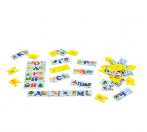 Настільна гра Danko Toys DT66Asp-U Логічна абетка Настільна гра Danko Toys DT66Asp-U Логічна абетка