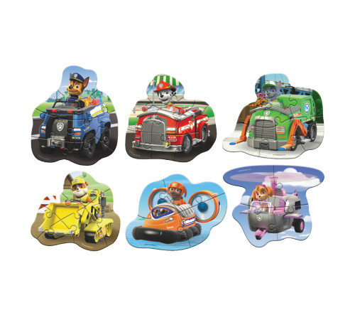 Пазли Dodo 200535 Paw Patrol Готові до дії 4-6-8 елементів Пазли Dodo 200535 Paw Patrol Готові до дії 4-6-8 елементів