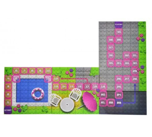 Конструктор Blocks&Steps QB300-206 Рожева вілла 3в1 124 деталі Конструктор Blocks&Steps QB300-206 Рожева вілла 3в1 124 деталі