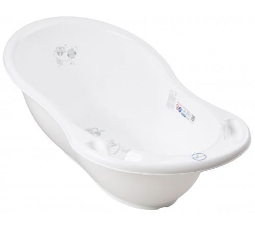 Ванночка дитяча зі зливом Tega Baby Сова 86 см