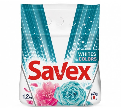 Пральний порошок Savex Automat  Whites & Colors 1.2 кг