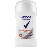 Дезодорант-антиперспірант стік Rexona Антибактеріальний ефект 40 мл