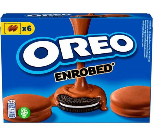 Печиво Oreo Enrobed Milk Chocolate 246 г