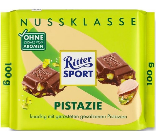 Шоколад Ritter Sport Pistazie 100 г