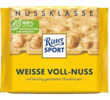 Шоколад Ritter Sport Weisse Voll-Nuss 100 г