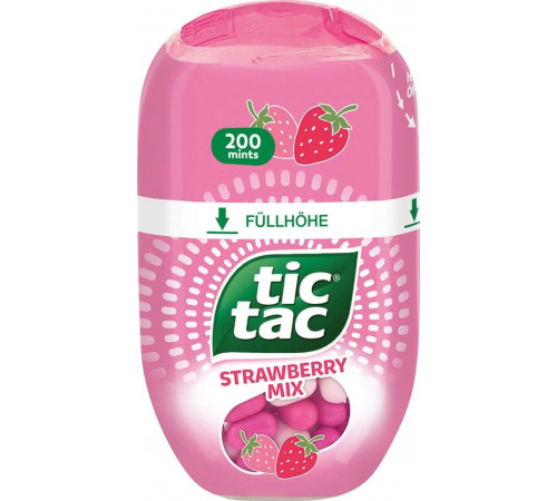 Драже Tic Tac Strawberry Mix Big Pack 98 г