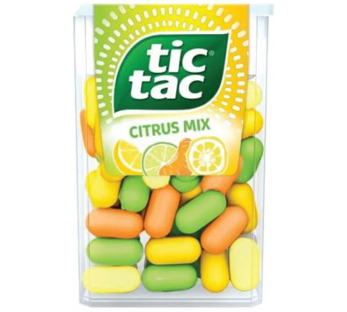 Драже Tic Tac Citrus Mix 54 г