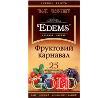 Чай чорний Edems Gold Фруктовий карнавал 50 г 25 пакетиків