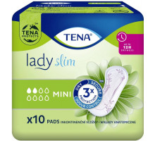 Урологічні прокладки Tena Lady Slim Mini 2 краплі 10 шт
