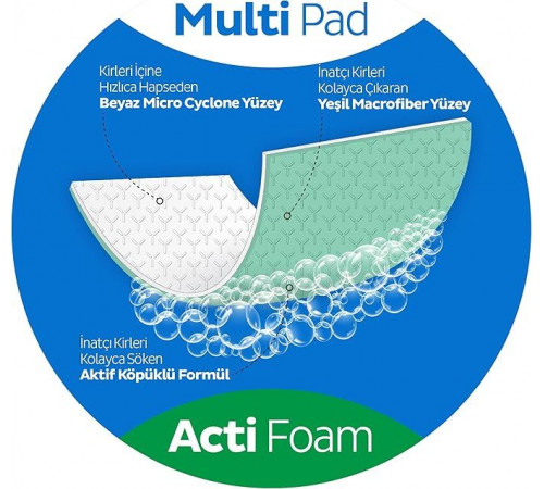 Влажные салфетки Sleepy Easy Clean для уборки ванной комнаты 30 шт