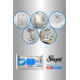 Влажные салфетки Sleepy Easy Clean для уборки ванной комнаты 30 шт