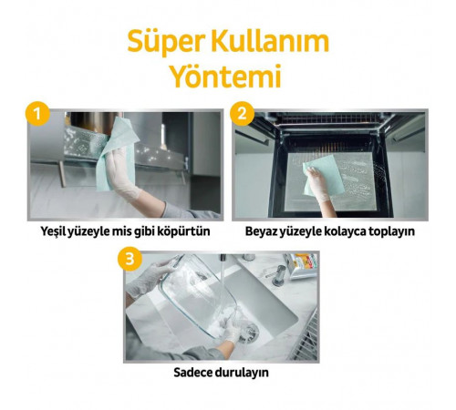 Вологі серветки Sleepy Easy Clean для прибирання кухні 30 шт