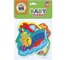 Пазлы фомовые Vladi Toys VT1106-96 Транспорт