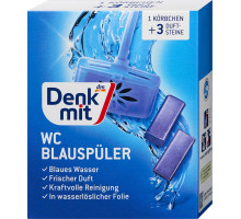 Підвісний туалетний блок Denkmit Blauspuler (корзинка + 3 запаски)