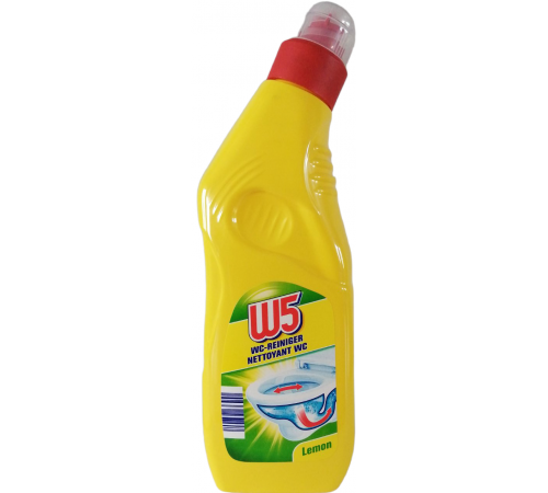 Средство для мытья унитазов W5 Lemon 1000 мл