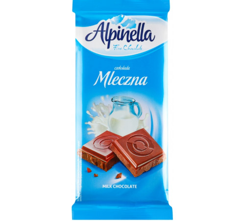 Шоколад молочный Alpinella 90 г