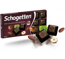 Шоколад чорний Schogetten з Лісовими Горіхами 100 г