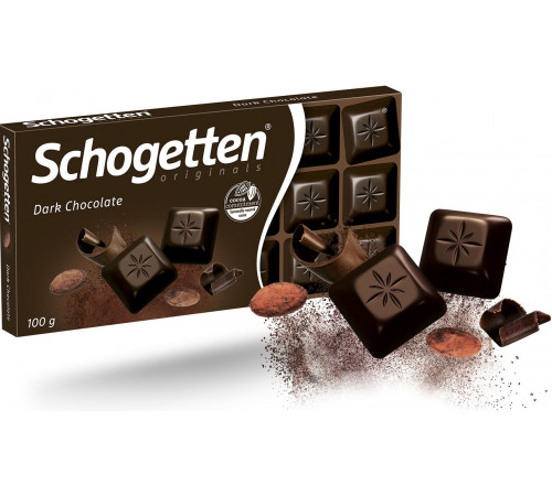 Шоколад чорний Schogetten 100 г