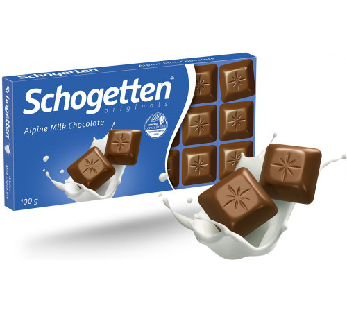 Шоколад молочний Schogetten Альпійське молоко 100 г