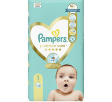 Підгузки Pampers Premium Care 1 (2-5 кг) 50 шт