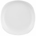 Тарелка обеденная Ardesto Molize AR2927MW квадратная бела 27 х 27 см