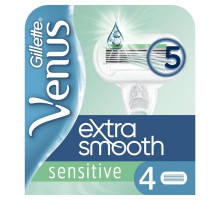 Сменные картриджи для бритья Venus Extra Smooth Sensitive 4 шт (цена за 1шт)