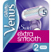 Змінні картриджі для гоління Venus Extra Smooth  Swirl 2 шт (ціна за 1шт)