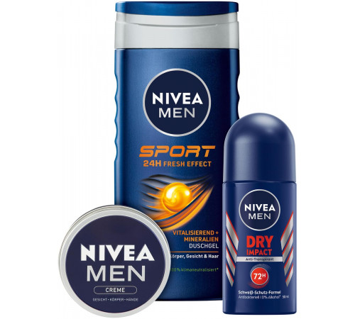 Подарочный набор для мужчин Nivea Sport