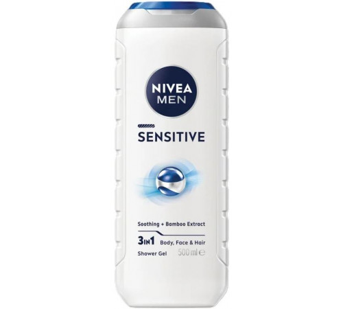Гель для душу чоловічий Nivea Sensitive 500 мл