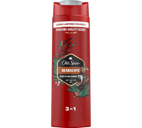 Гель для душу Old Spice Bearglove 3 in1 400 мл