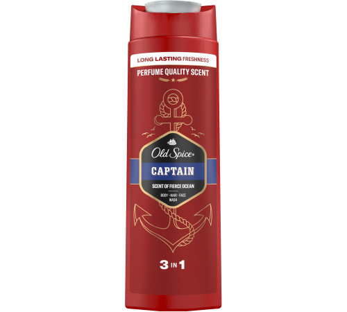 Гель для душу Old Spice Captain 3 in 1 400 мл