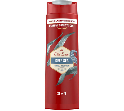 Гель для душу Old Spice Deep sea 3 in 1 400 мл