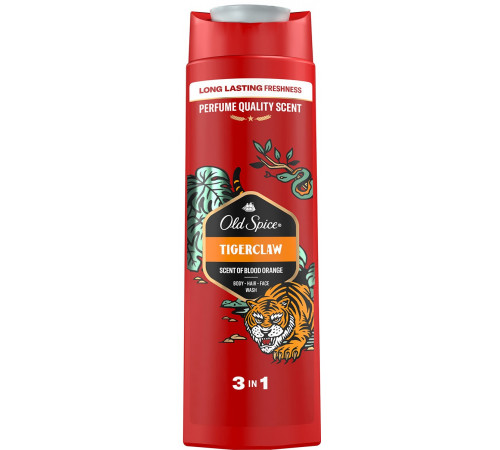 Гель для душу Old Spice Tigerglaw 3 in 1 400 мл