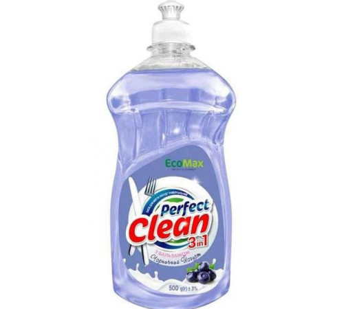 Засіб для миття посуду з бальзамом EcoMax Perfect Clean 3in1 Чорничний йогурт 500 г Засіб для миття посуду з бальзамом EcoMax Perfect Clean 3in1 Чорничний йогурт 500 г