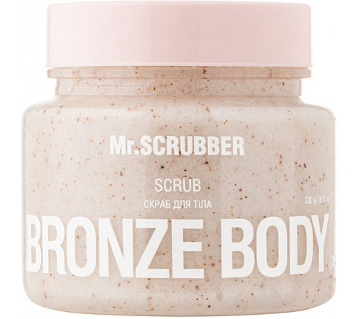 Скраб для тіла Mr.Scrubber Bronze Body 230 г Скраб для тіла Mr.Scrubber Bronze Body 230 г