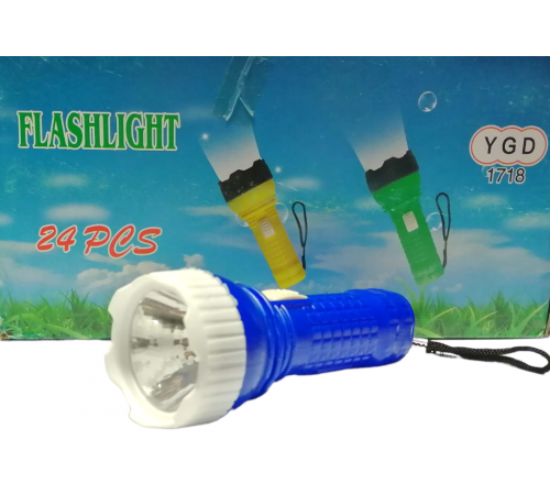Фонарик с батарейками Led Flashlight YGD-1718 3*LR44