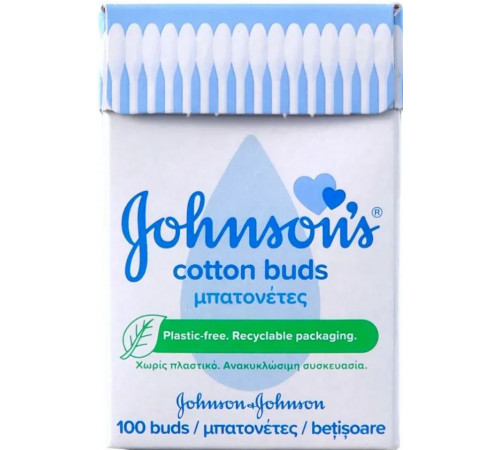 Ватні палички Johnson's 100 шт