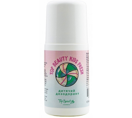 Дезодорант кульковий дитячий Top Beauty Kids Fresh 50 мл