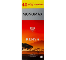 Чай черный Monomax Kenya 40+5 пакетиков