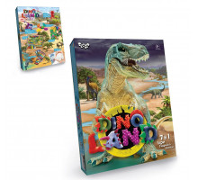 Настольная игра Danko Toys DL-01-01U Dino Land 7 в 1