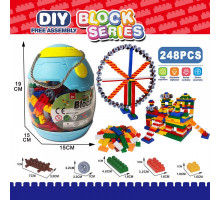 Конструктор 336-6 DIY Block Series 248 деталей в боксе