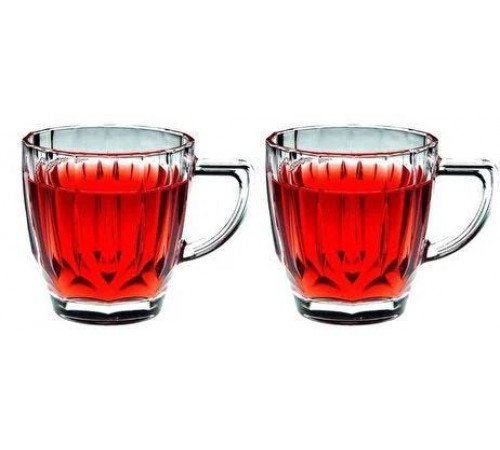 Набір чашок Pasabahce 55083 Diamond 2 шт 245 мл