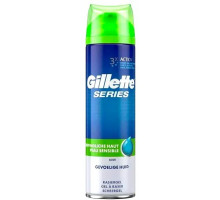 Гель для гоління Gillette Series Sensible Aloe 200 мл