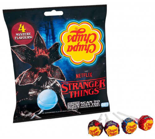 Льодяники на паличці Chupa Chups Stranger Things 120 г