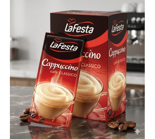 Капучіно La Festa Classico 10 шт х 12.5 г