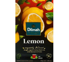 Чай чорний Dilmah Lemon 30 г 20 пакетиків