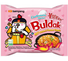 Локшина швидкого приготування Samyang Buldak Carbonara Hot Chicken Flavor Ramen 130 г