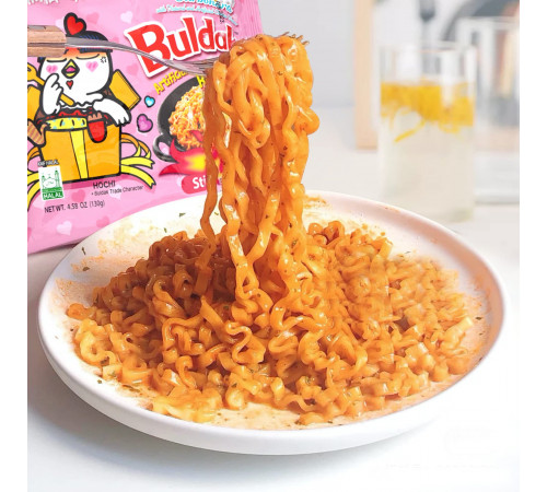 Локшина швидкого приготування Samyang Buldak Carbonara Hot Chicken Flavor Ramen 130 г