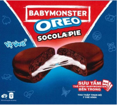 Шоколадні тістечка Oreo Socola Pie 168 г